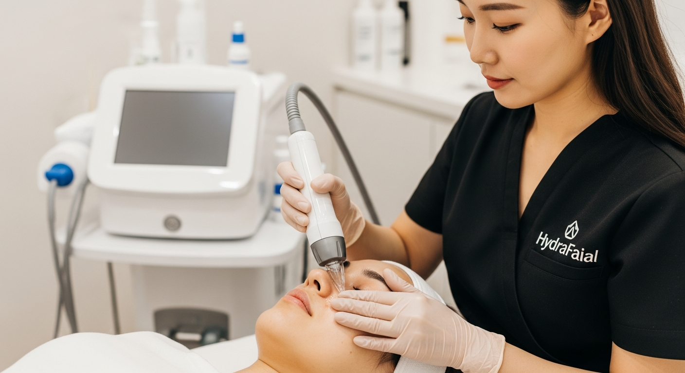 韓国の肌管理 - ハイドラフェイシャル施術の詳細